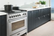 D AV6021 Eiche schwarz Backofen 